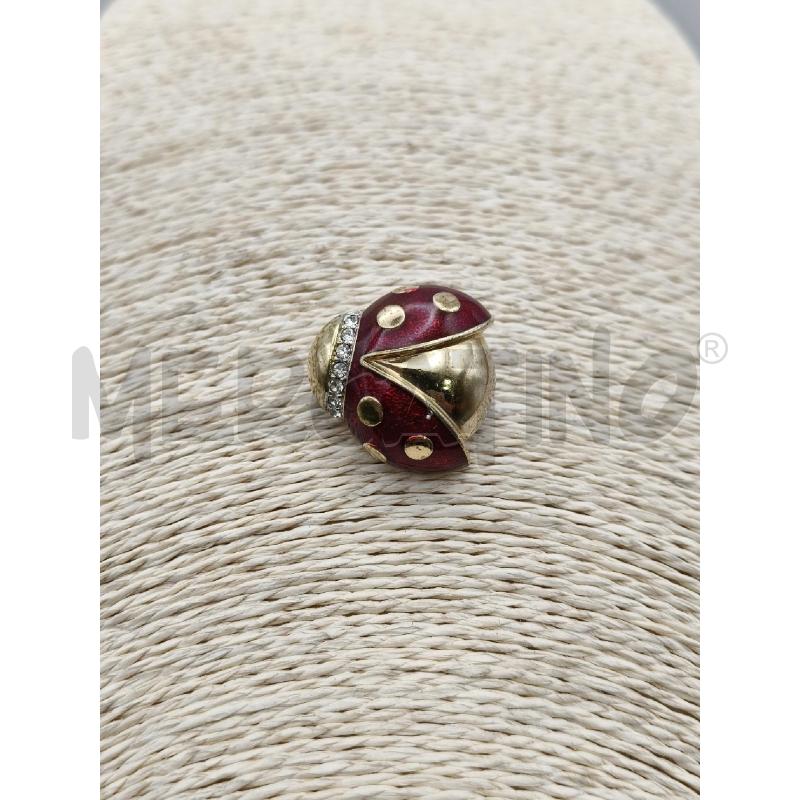 SPILLA COCCINELLA DOR SMALTO BORD B/STRASS  | Mercatino dell'Usato Roma talenti 1