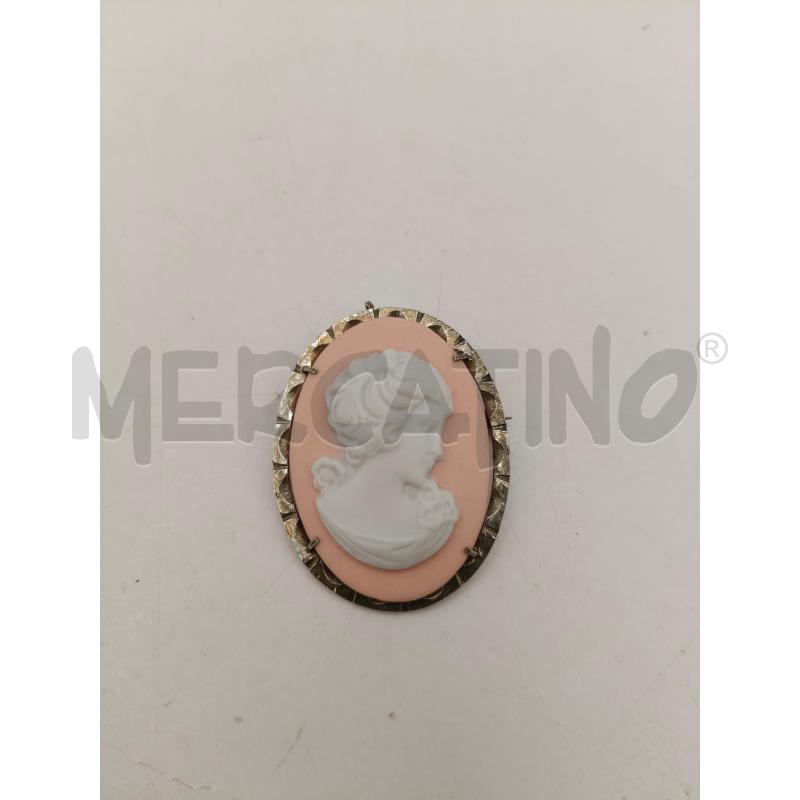 SPILLA FUSION CAMMEO ROSA DONNA BIANCA | Mercatino dell'Usato Roma talenti 1