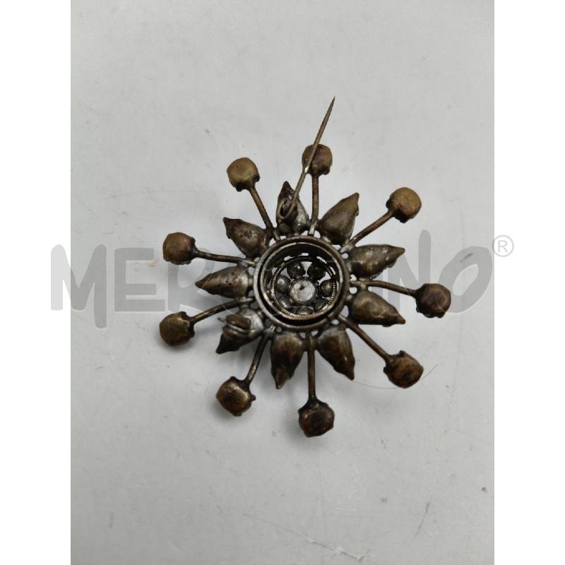 SPILLA MET BRUN FIORE RAGGI PIE BIA TONDO SEME | Mercatino dell'Usato Roma talenti 2