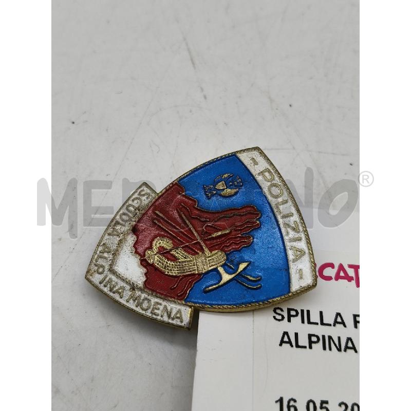 SPILLA POLIZIA SCUOLA ALPINA MODENA | Mercatino dell'Usato Roma talenti 1
