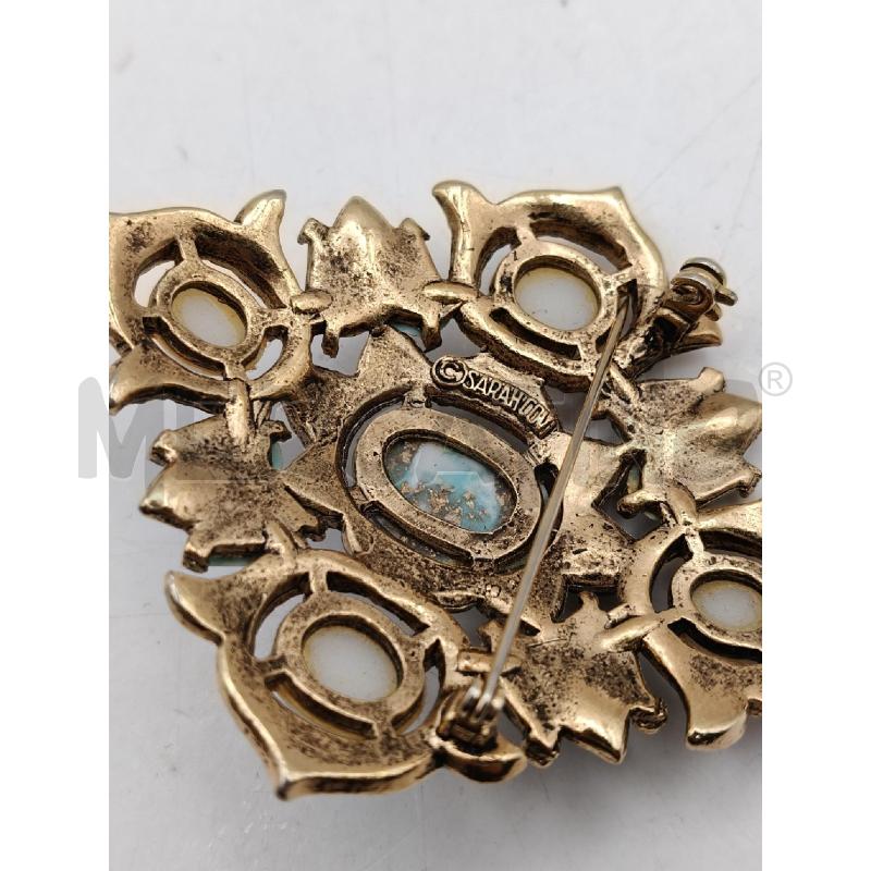 SPILLA SARAH COVENTRY ROMBO TURCH PERLE  | Mercatino dell'Usato Roma talenti 3