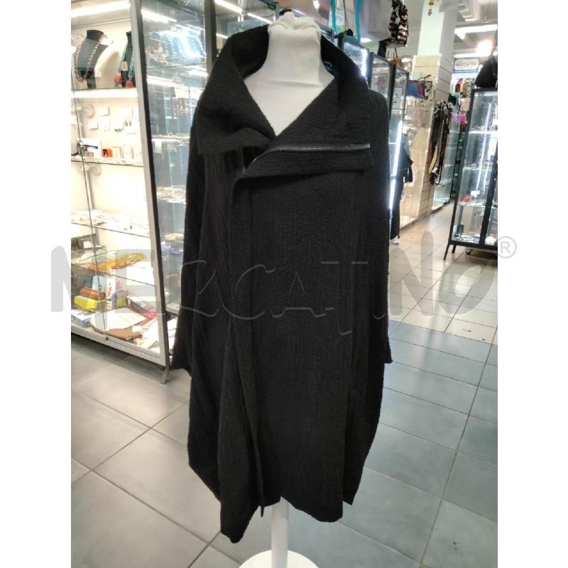 SPOLVERINO D NU BLACK NERO ARRIC ASIMM CHIUS ZIP | Mercatino dell'Usato Roma talenti 1
