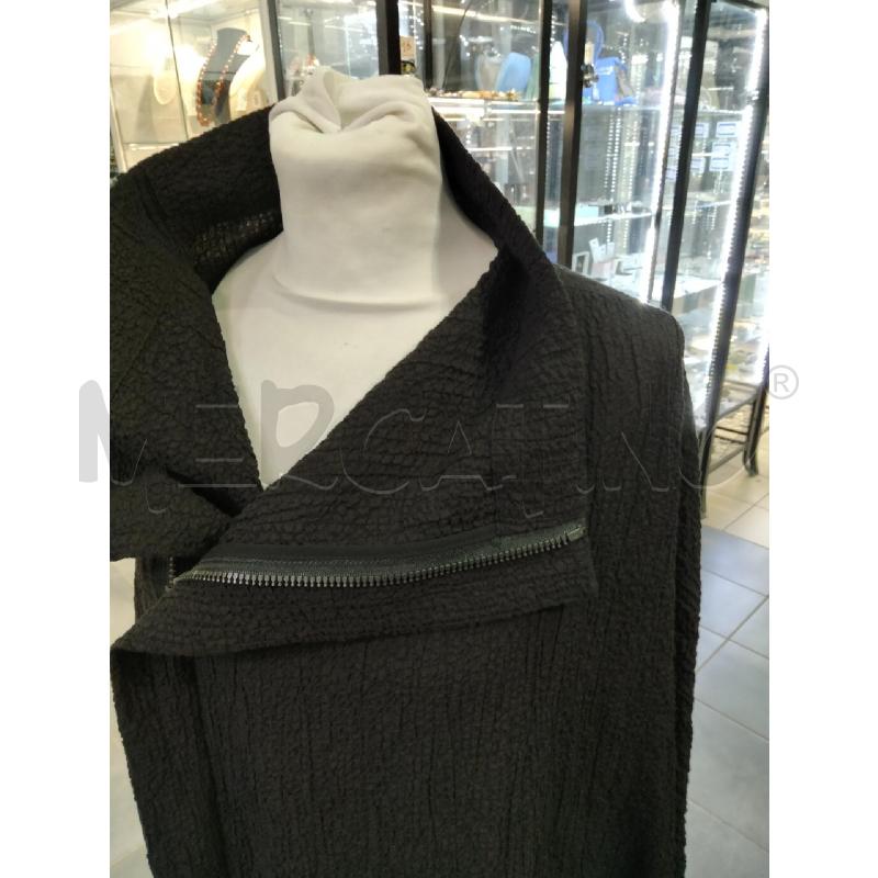 SPOLVERINO D NU BLACK NERO ARRIC ASIMM CHIUS ZIP | Mercatino dell'Usato Roma talenti 2
