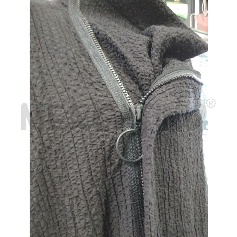 SPOLVERINO D NU BLACK NERO ARRIC ASIMM CHIUS ZIP | Mercatino dell'Usato Roma talenti 5