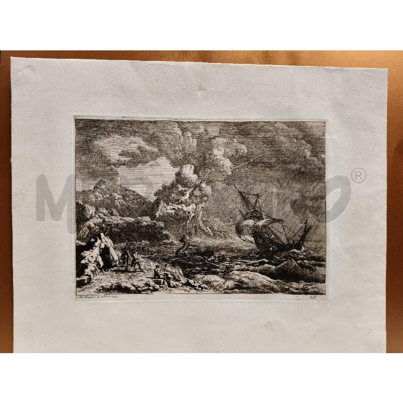 STAMPA ADRIEN MANGLARD 31X22.5CM | Mercatino dell'Usato Roma talenti 2