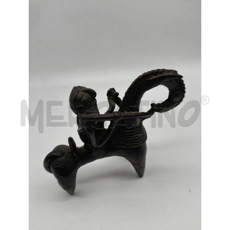 STATUINA AFRICANA BRONZO  | Mercatino dell'Usato Roma talenti 2
