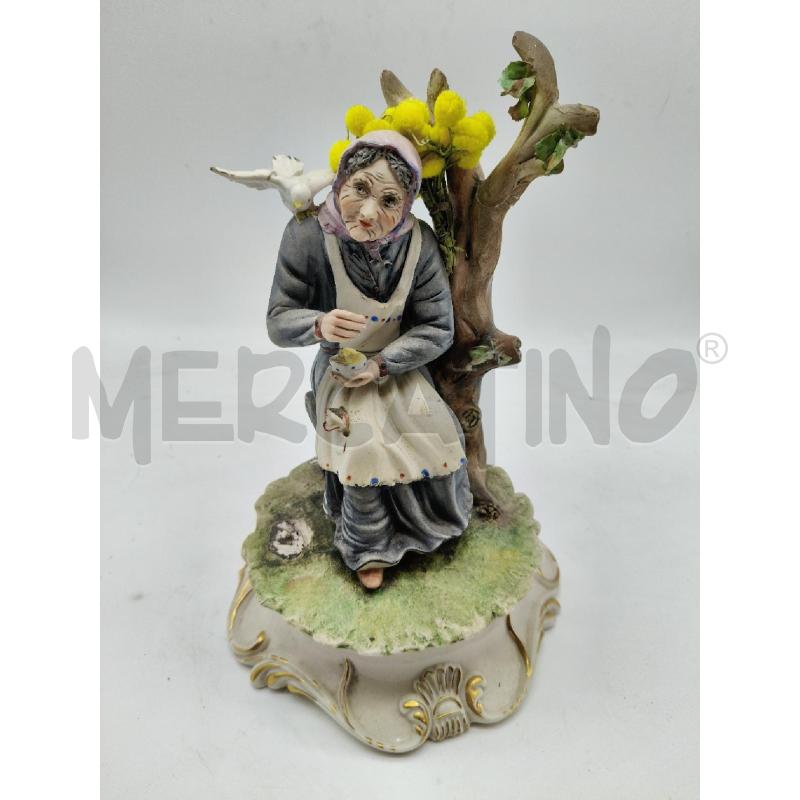 STATUINA ANZIANA CER CAPOD  | Mercatino dell'Usato Roma talenti 1