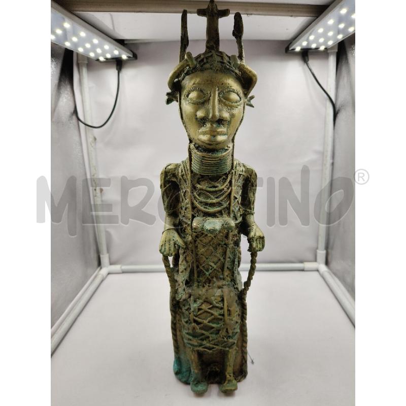 STATUINA BRONZO AFRO  | Mercatino dell'Usato Roma talenti 1