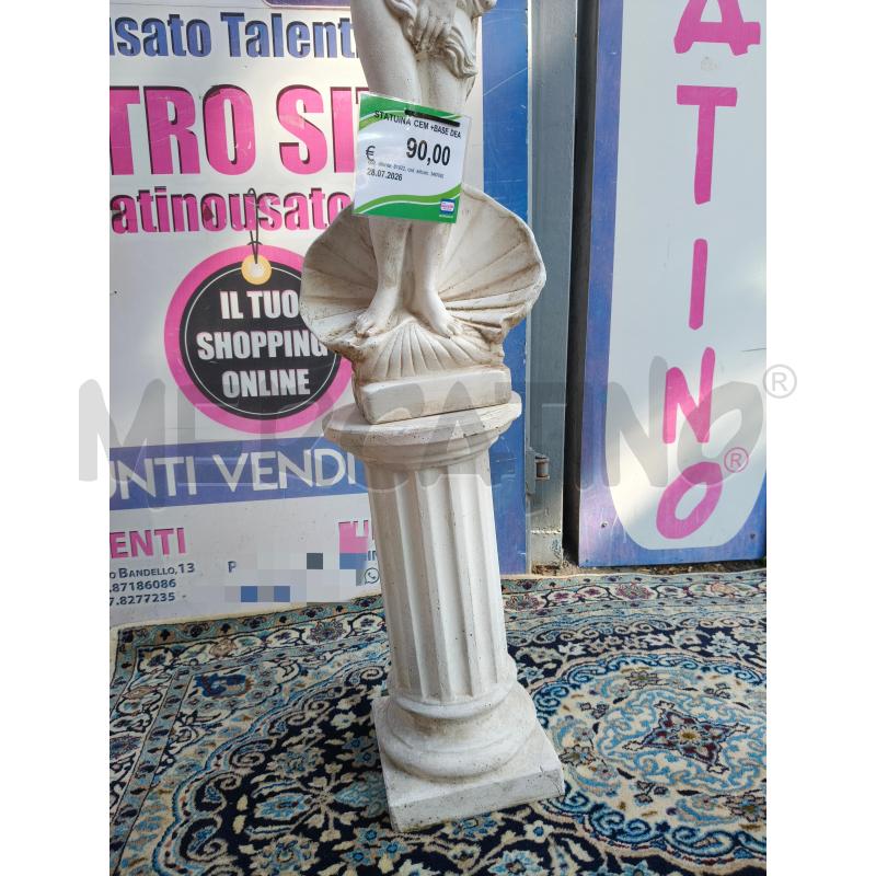 STATUINA CEM +BASE DEA | Mercatino dell'Usato Roma talenti 4