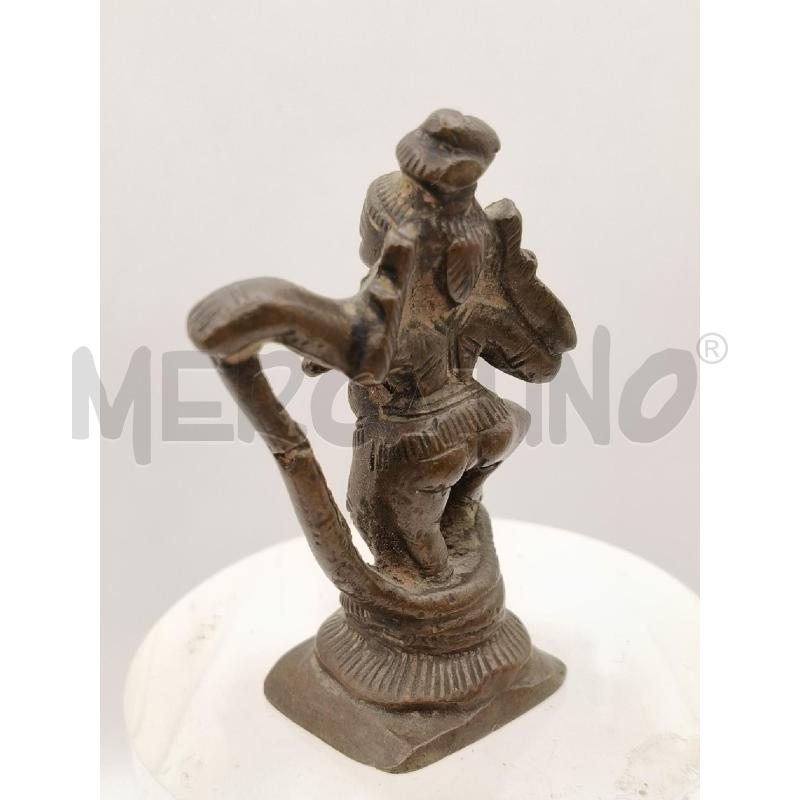 STATUINA DIVINITA KRISHNA DANZANTE SERPENTE  | Mercatino dell'Usato Roma talenti 4