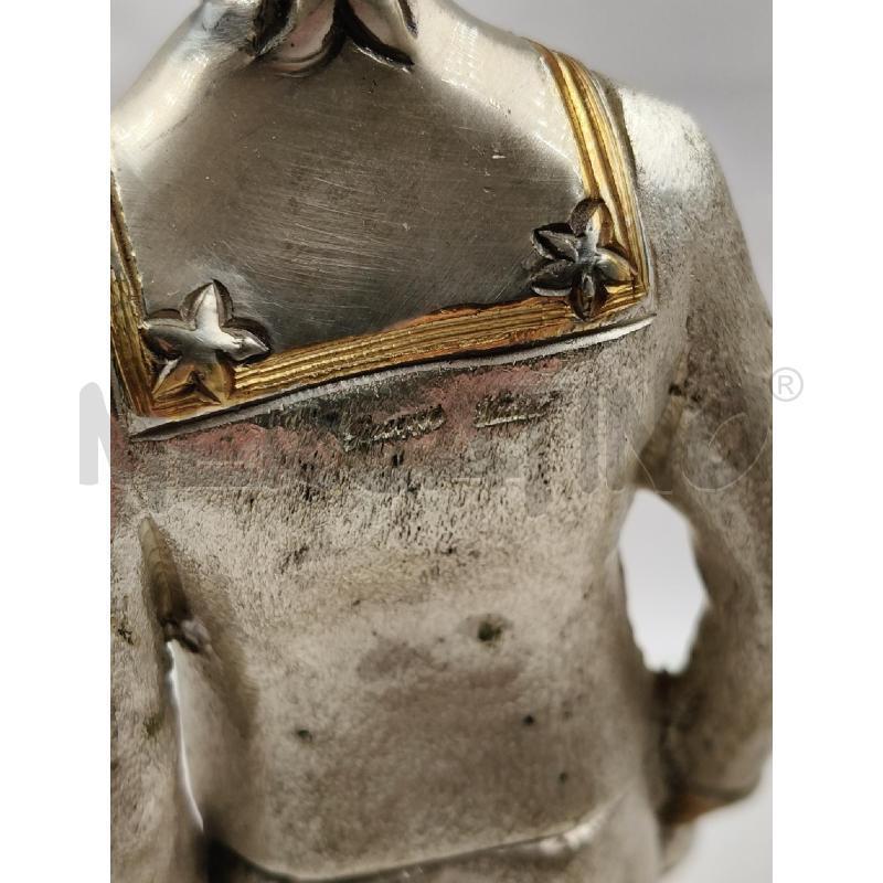 STATUINA MARINARETTO CROMO B ONICE  | Mercatino dell'Usato Roma talenti 4