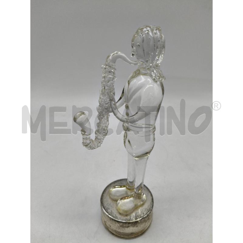 STATUINA MURANO SUONATORE  | Mercatino dell'Usato Roma talenti 2