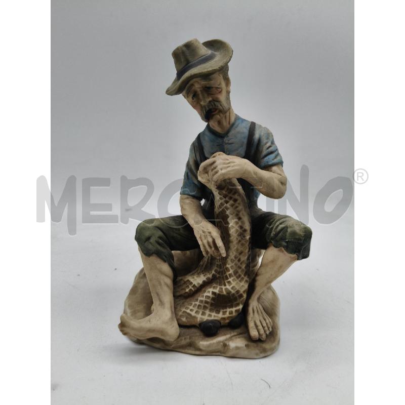 STATUINA PESCATORE CAPOD | Mercatino dell'Usato Roma talenti 1