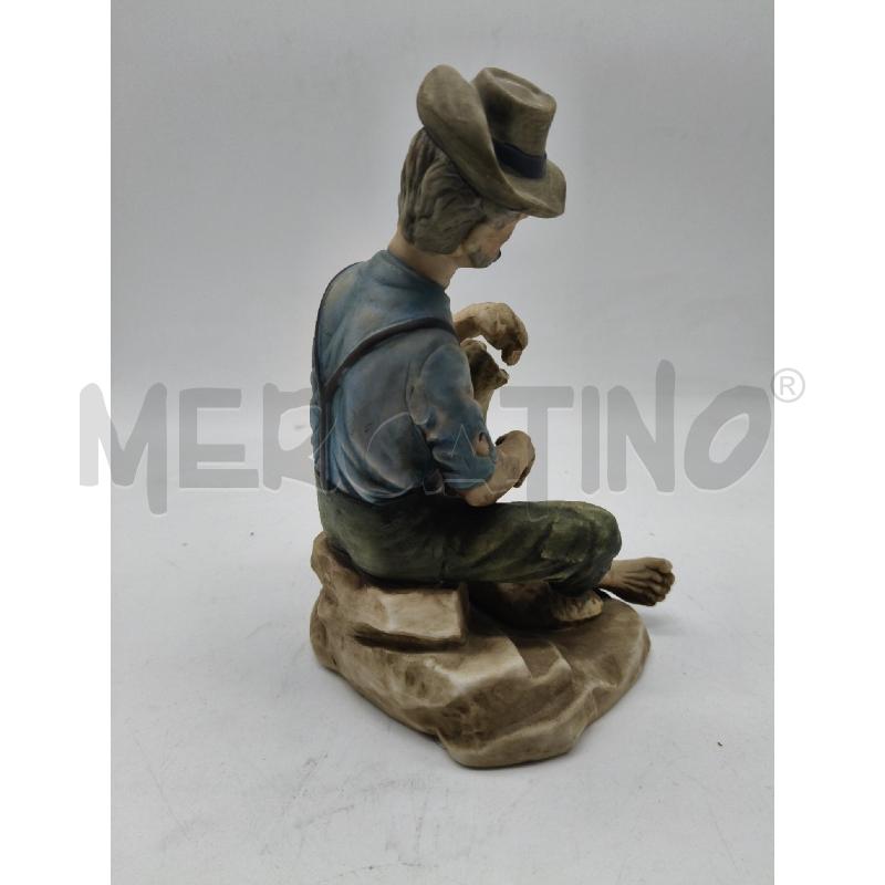 STATUINA PESCATORE CAPOD | Mercatino dell'Usato Roma talenti 3
