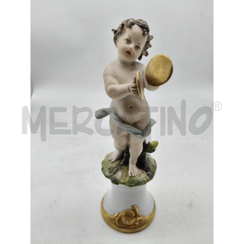 STATUINA PUTTINO SUONATORE CER CAPOD  | Mercatino dell'Usato Roma talenti 1