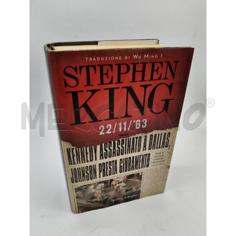 STEPHEN KING 22/11/'63 2011 | Mercatino dell'Usato Roma talenti 1