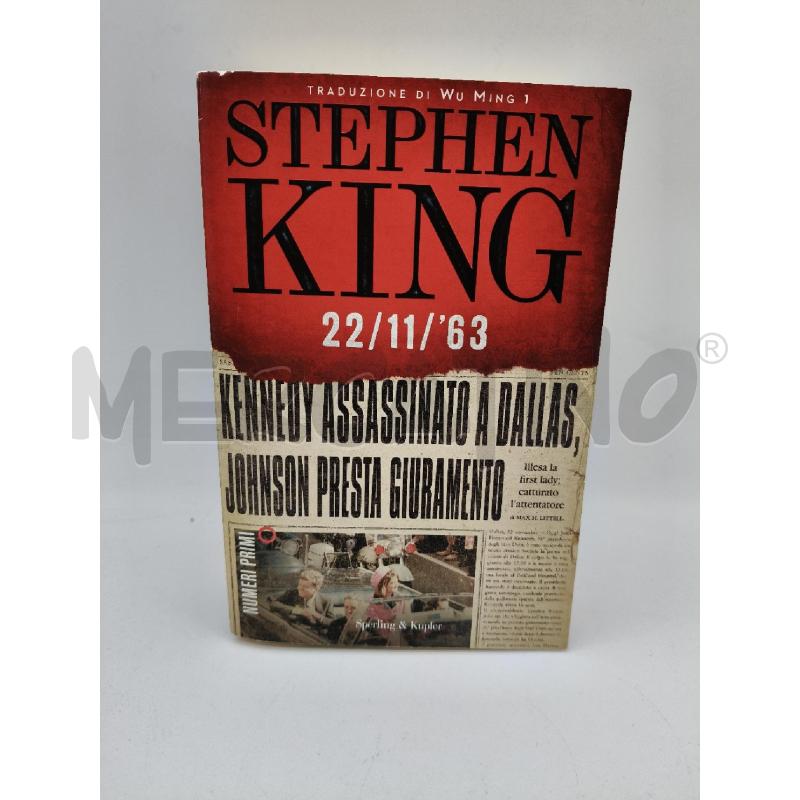 STEPHEN KING 22/11/'63 | Mercatino dell'Usato Roma talenti 1