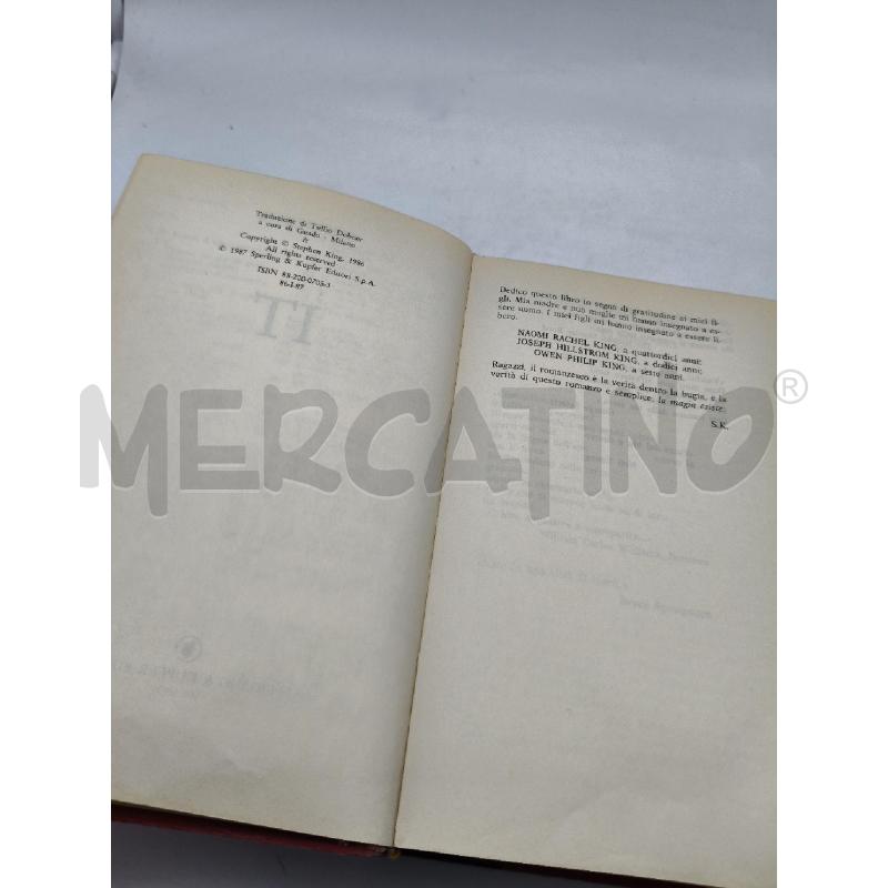 STEPHEN KING IT PRIMA ED 1987 DA RIV | Mercatino dell'Usato Roma talenti 4