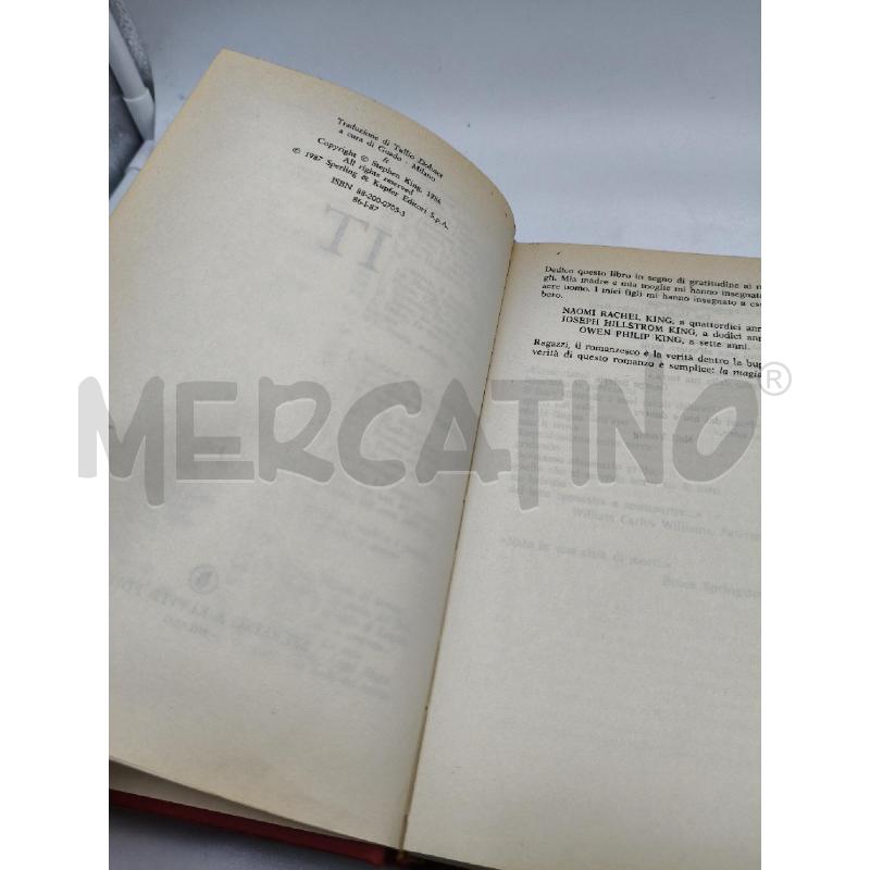 STEPHEN KING IT SPERLING & KUPFER 1987 | Mercatino dell'Usato Roma talenti 3
