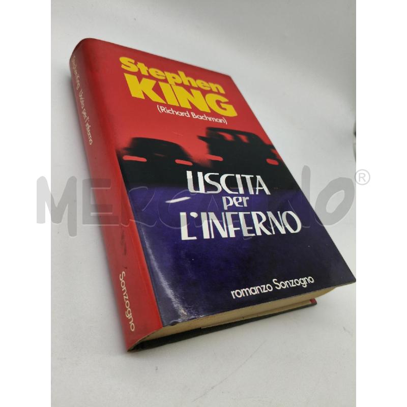 STEPHEN KING USCITA PER L'INFERNO SONZOGNO 1987 | Mercatino dell'Usato Roma talenti 4