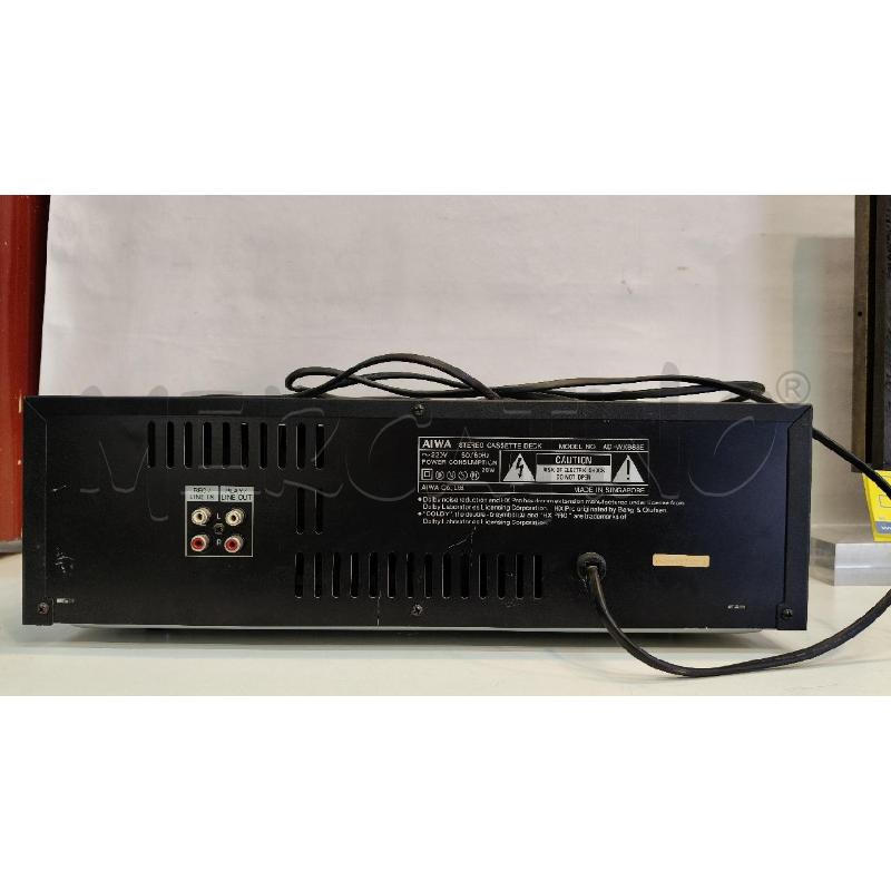 STEREO CASSETTE AIWA AD-WX888 | Mercatino dell'Usato Roma talenti 3