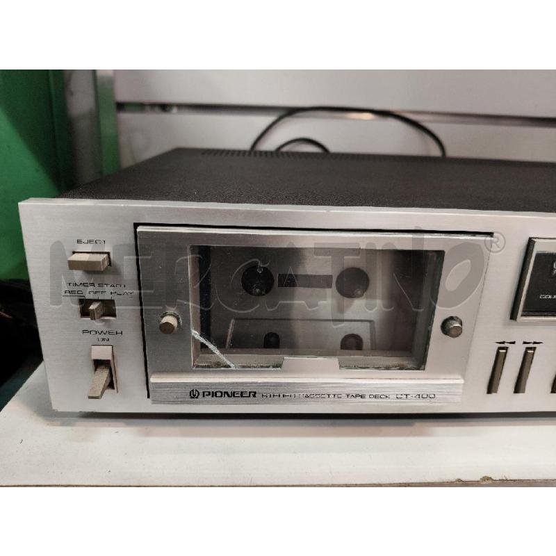 STEREO CASSETTE PIONEER CT-400 | Mercatino dell'Usato Roma talenti 2