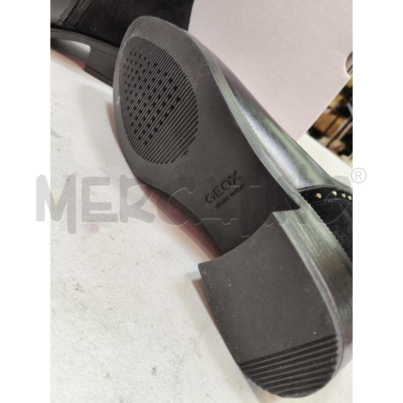STIVALETTI D GEOX PELLE/CAMO RIGA BORCHIETTE  | Mercatino dell'Usato Roma talenti 4