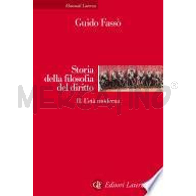 STORIA DELLA FILOSOFIA DEL DIRITTO. VOL. II. L'ETÀ | Mercatino dell'Usato Roma talenti 1