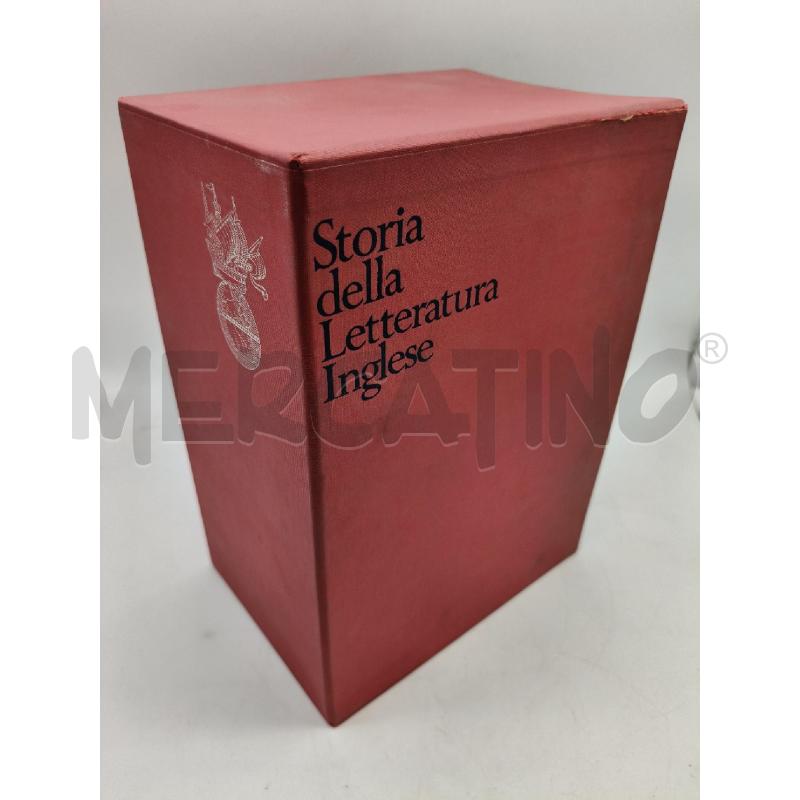 STORIA DELLA LETTERATURA INGLESE GARZANTI | Mercatino dell'Usato Roma talenti 2