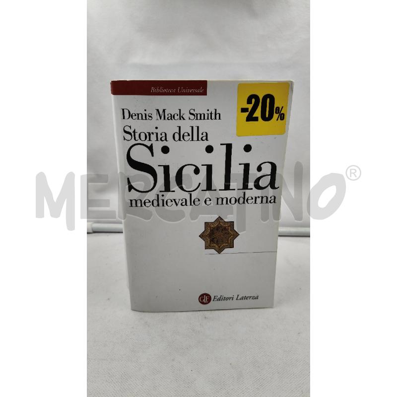 STORIA DELLA SICILIA MEDIEVALE E MODERNA | Mercatino dell'Usato Roma talenti 2