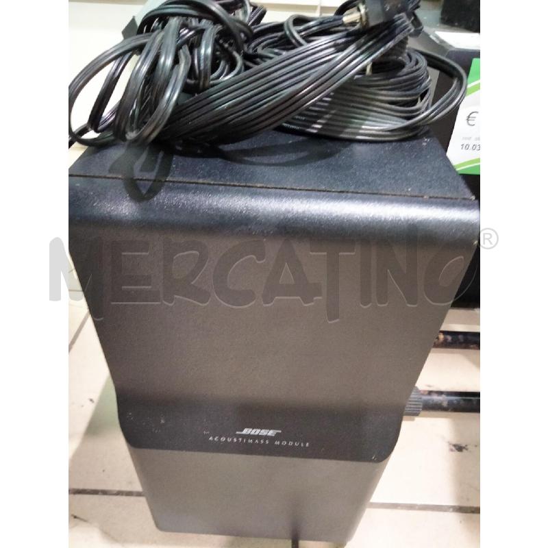SUBWOOFER BOSE ACOUSTMASS 6 | Mercatino dell'Usato Roma talenti 1