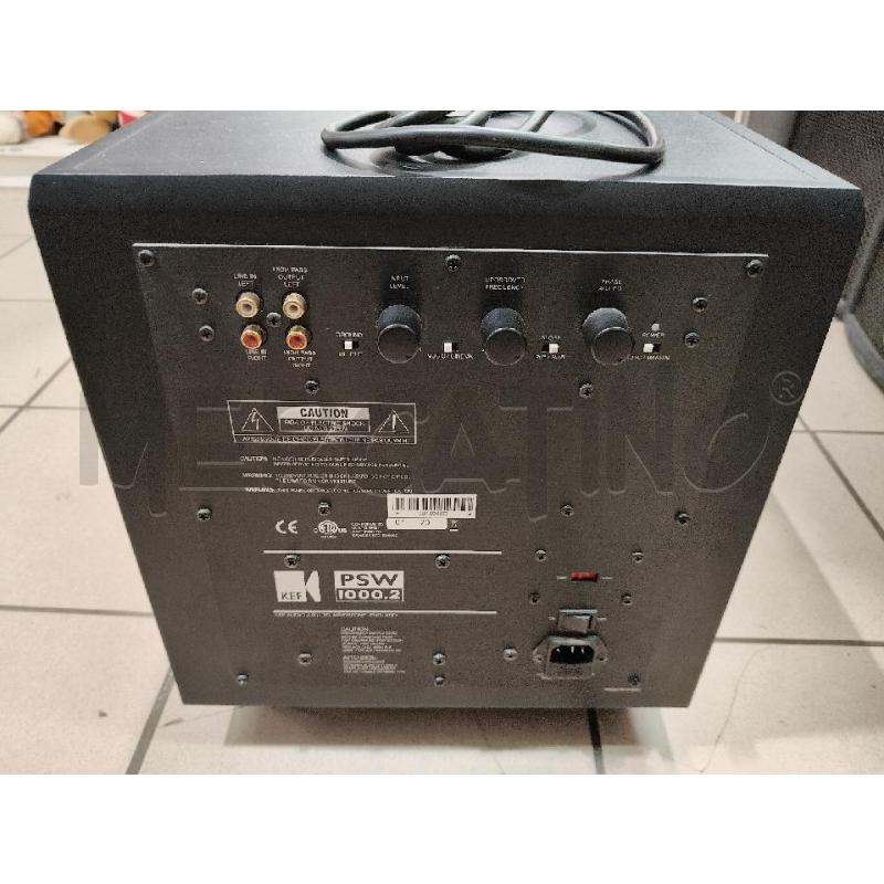 SUBWOOFER KEF PSW 1000.2 | Mercatino dell'Usato Roma talenti 3