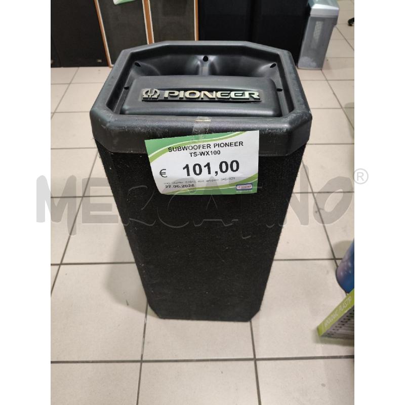 SUBWOOFER PIONEER TS-WX100 | Mercatino dell'Usato Roma talenti 1