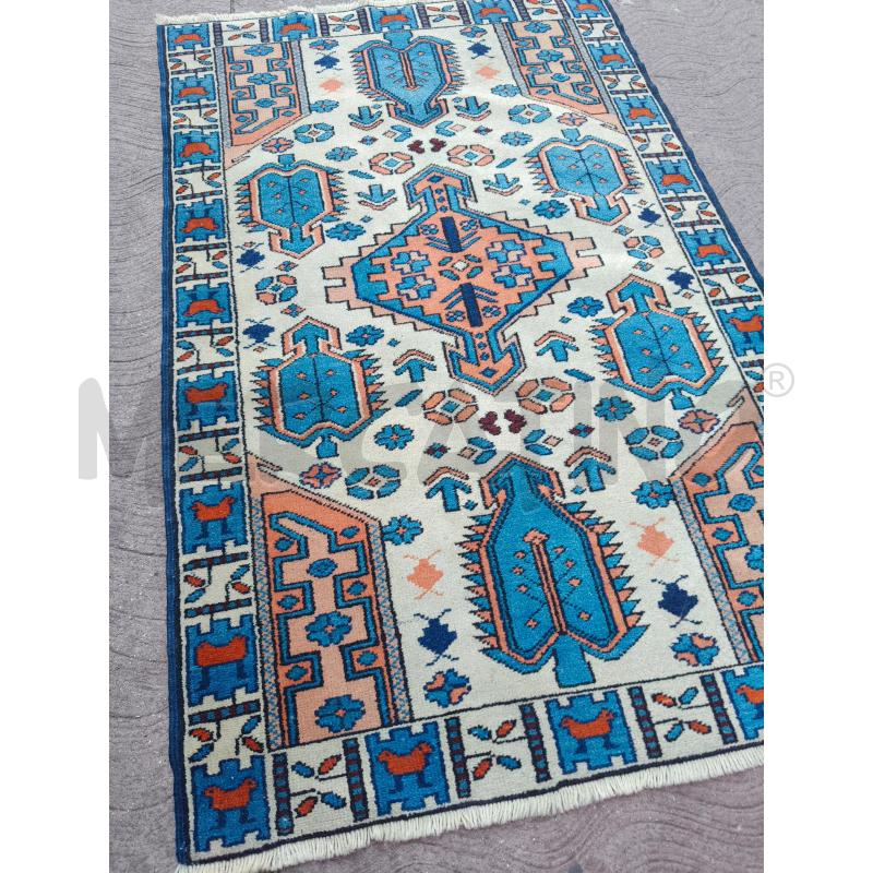 TAPPETO ASTRATTO BEIGE BLU | Mercatino dell'Usato Roma talenti 2