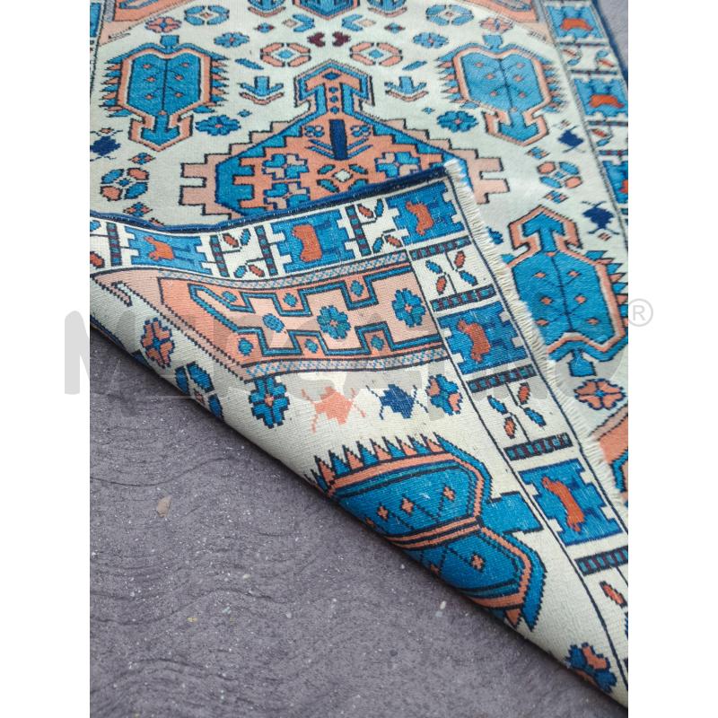 TAPPETO ASTRATTO BEIGE BLU | Mercatino dell'Usato Roma talenti 3
