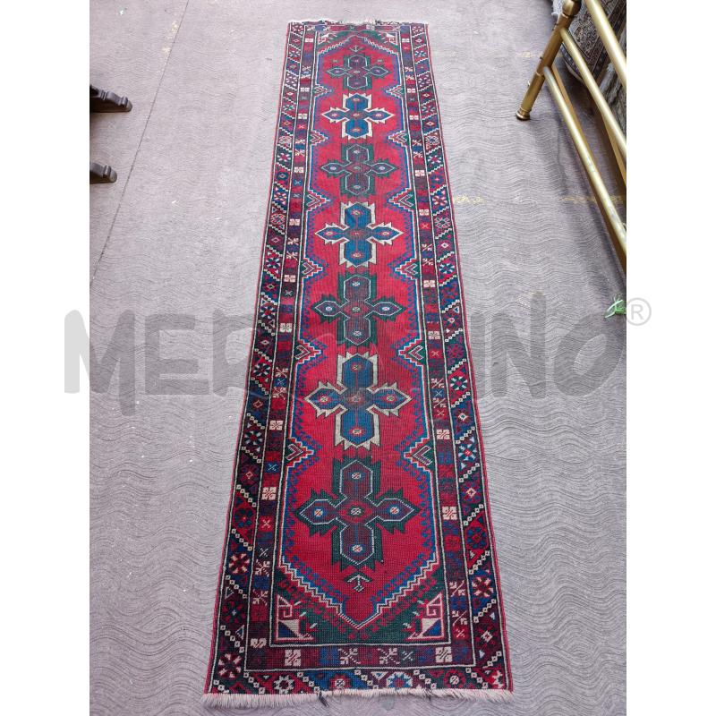 TAPPETO GUIDA LANA DA RIV 300X70CM | Mercatino dell'Usato Roma talenti 1