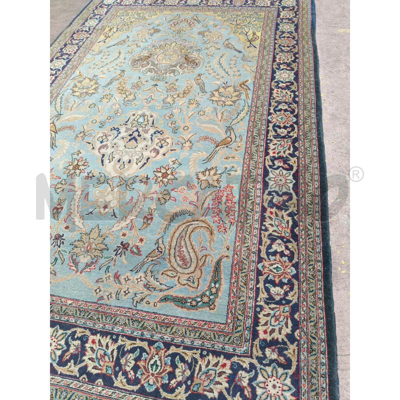 TAPPETO SFONDO AZZURO UCCELLI 260X160CM | Mercatino dell'Usato Roma talenti 3
