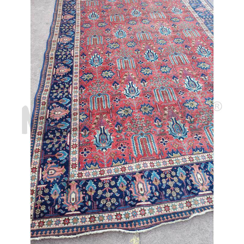 TAPPETO SFONDO ROSSO FIORI DA RIV 210X310CM | Mercatino dell'Usato Roma talenti 2