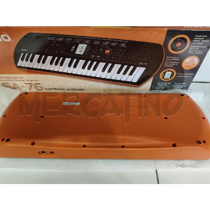 TASTIERA CASIO SA-76 (SOLO CON BATTERIE) | Mercatino dell'Usato Roma talenti 4