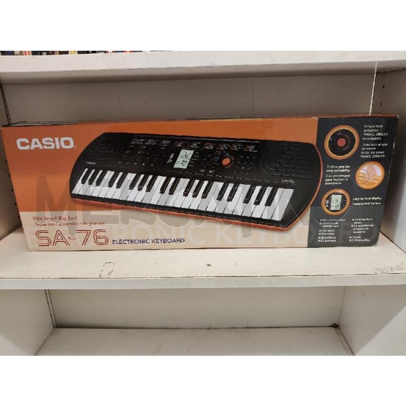 TASTIERA MUSICALE CASIO SA-76 + BORSA | Mercatino dell'Usato Roma talenti 1