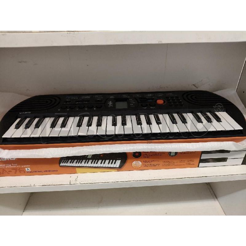 TASTIERA MUSICALE CASIO SA-76 + BORSA | Mercatino dell'Usato Roma talenti 2