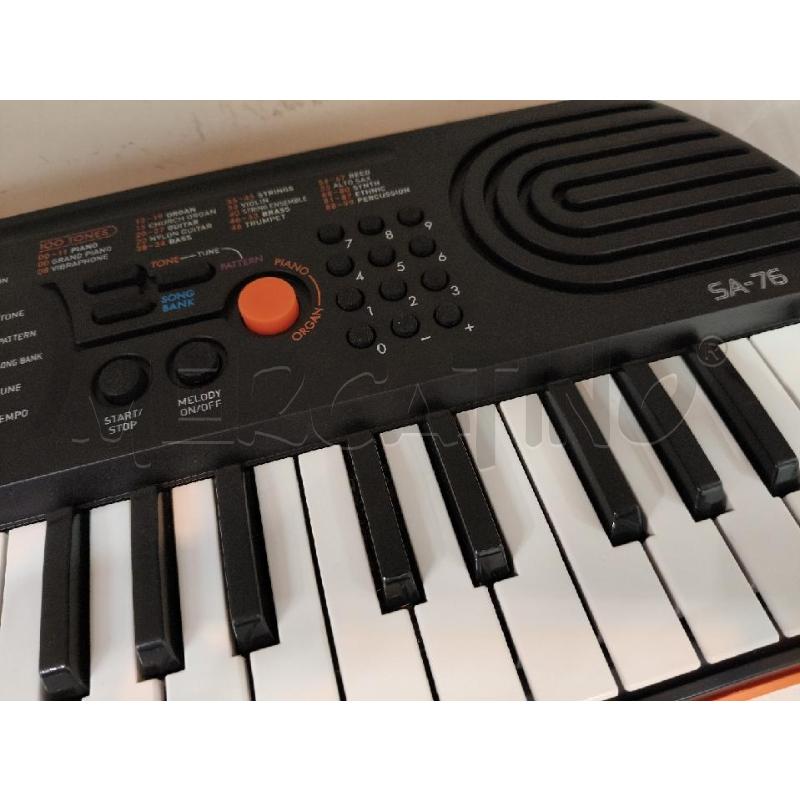 TASTIERA MUSICALE CASIO SA-76 + BORSA | Mercatino dell'Usato Roma talenti 3