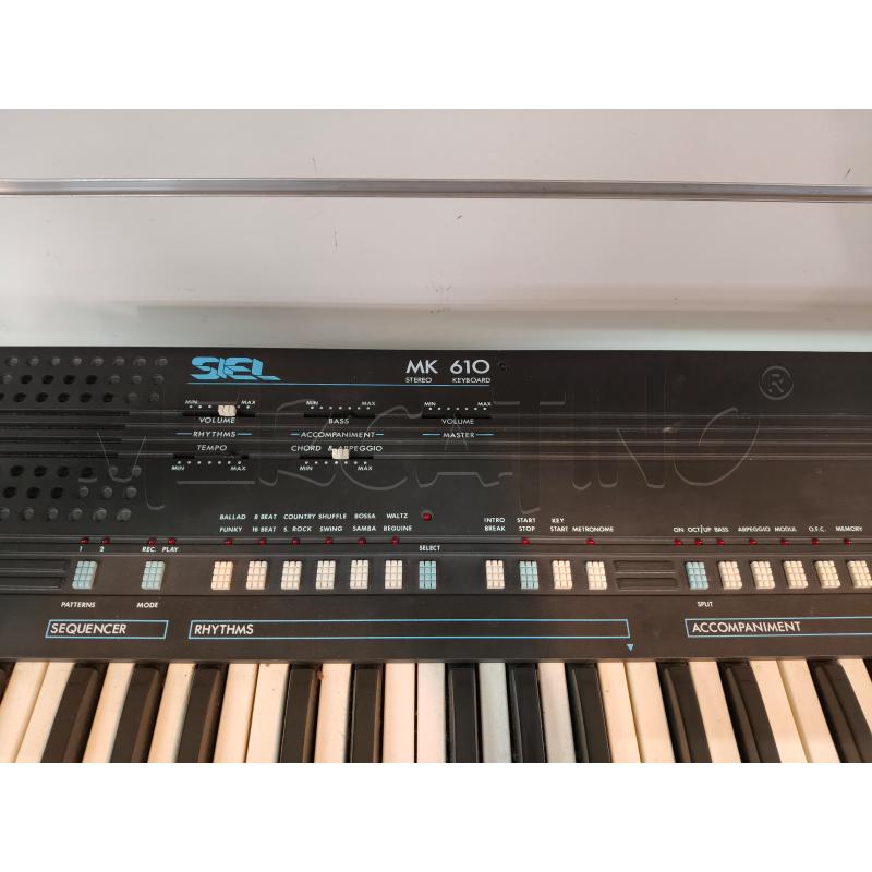 TASTIERA SINTETIZZATORE SIEL MK610 FUNZIONANTE | Mercatino dell'Usato Roma talenti 2