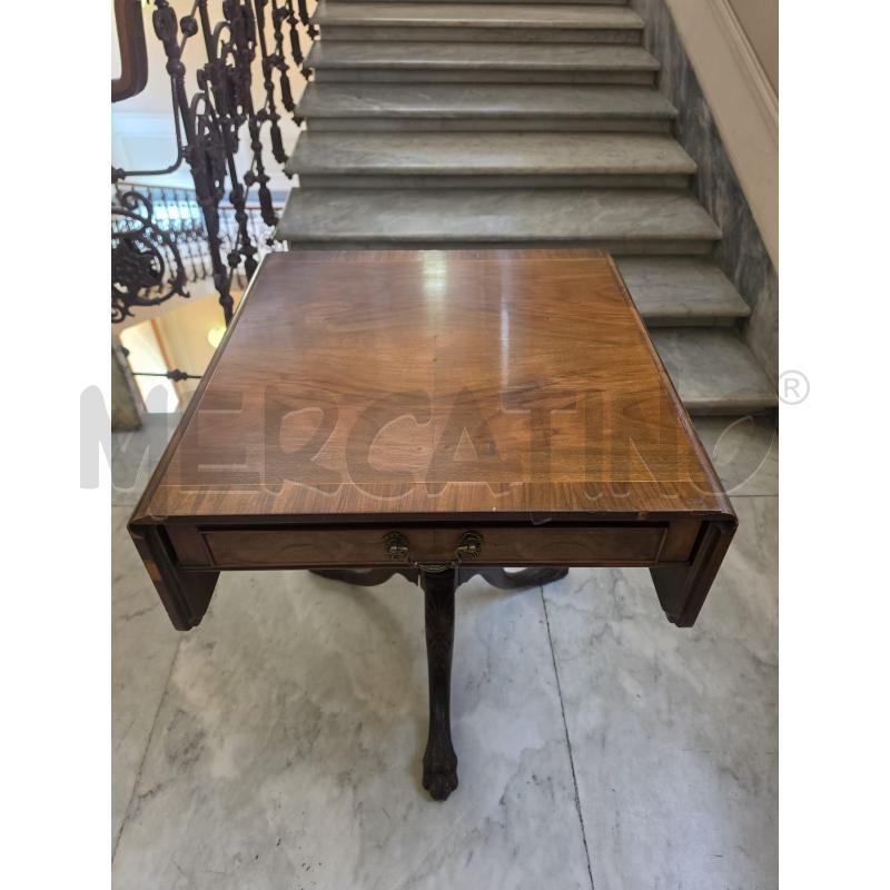TAVOLINO LEGNO BANDELLE | Mercatino dell'Usato Roma talenti 3