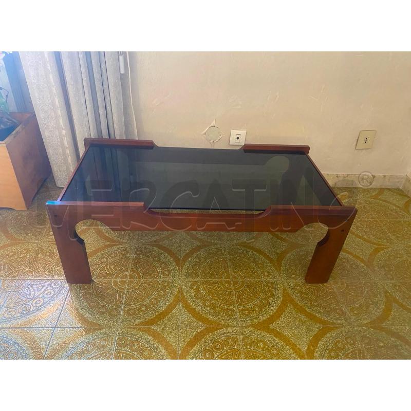 TAVOLINO LEGNO BASSO P/VETRO | Mercatino dell'Usato Roma talenti 1