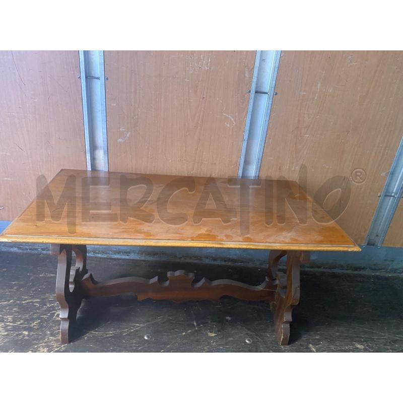 TAVOLINO LEGNO BASSO RETT | Mercatino dell'Usato Roma talenti 1