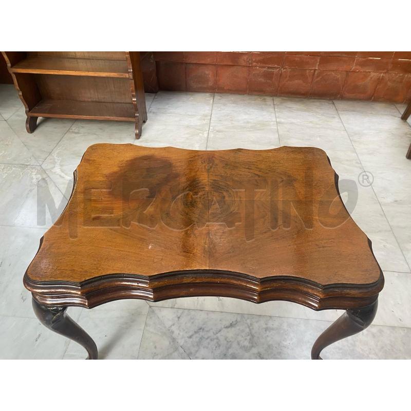 TAVOLINO LEGNO RETT CHIPPENDALE | Mercatino dell'Usato Roma talenti 2