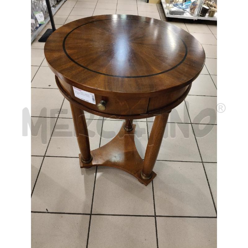TAVOLINO LEGNO TONDO 1C 1RIP | Mercatino dell'Usato Roma talenti 1