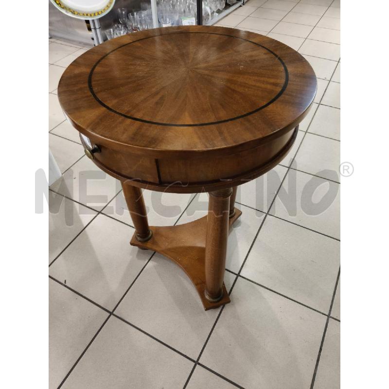 TAVOLINO LEGNO TONDO 1C 1RIP | Mercatino dell'Usato Roma talenti 2