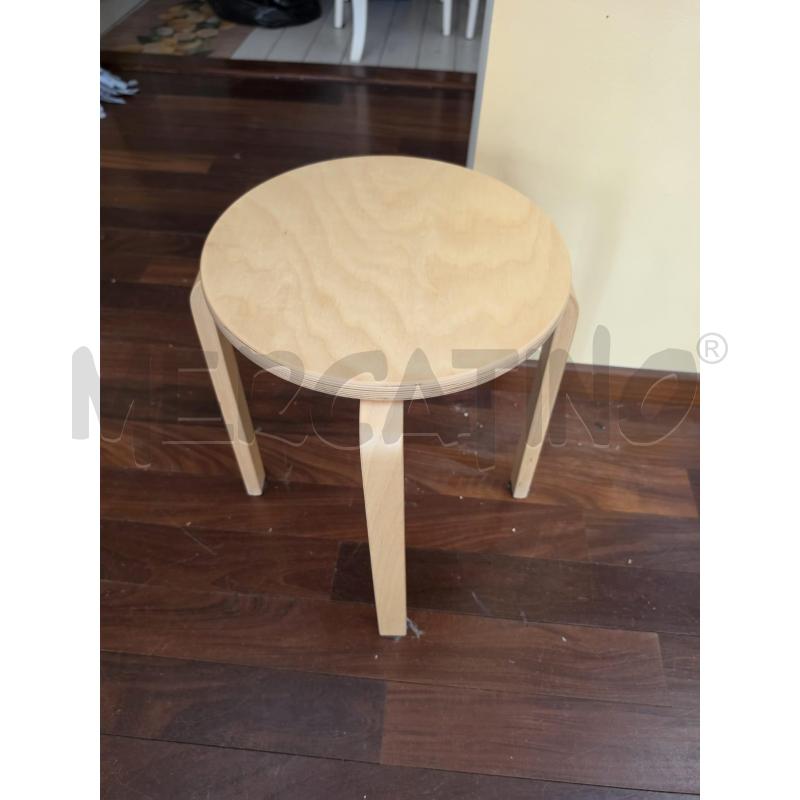 TAVOLINO LEGNO TONDO PICC | Mercatino dell'Usato Roma talenti 1
